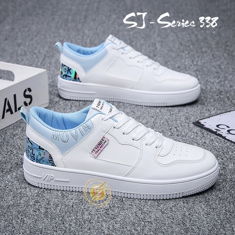 [JWALK] Sepatu Sneakers Pria Casual Formal Non Formal Model Simple dan Keren Kualitas Import Premium -338