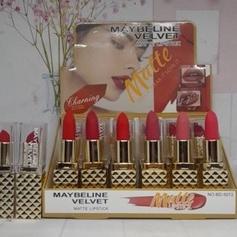 ➣ [LUSINAN] Lipstik REVLON Matte 3D Casing Gold / Silver / Merah ▼