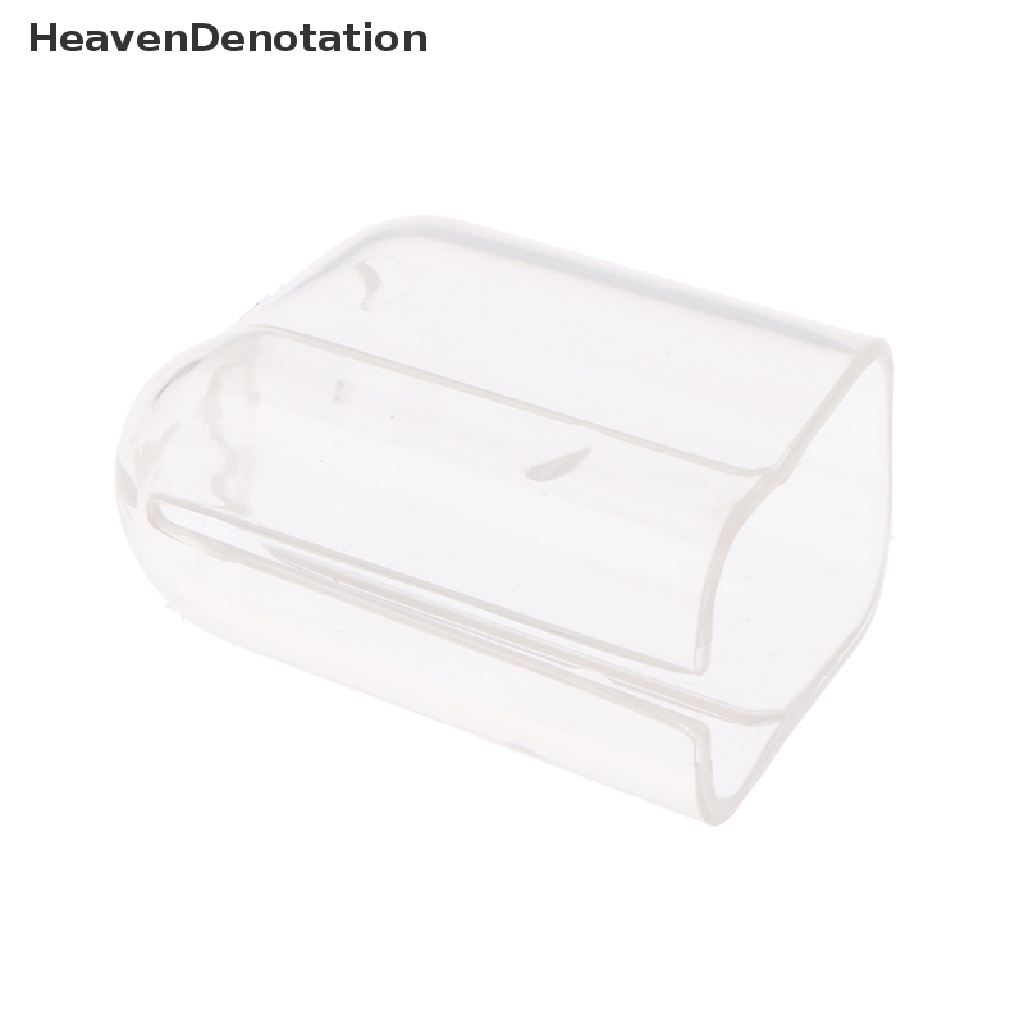 [HeavenDenotation] 4pcs Toothbrush Cover Penutup Pelindung Kepala Sikat Gigi Case Lids Cap Travel Suit HDV