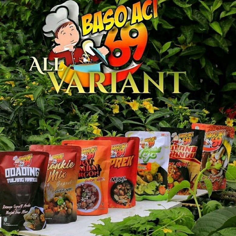 

Ready Stok Baso 69 (Ori, Geprek, Tulang Rangu, Cuankie, Sambel Hejo, Odading, Mercon)