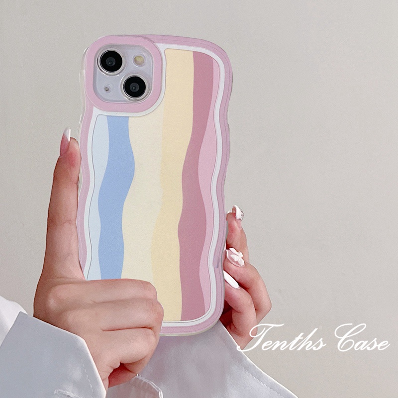 Redmi 12C 10A 10C 10 9A 9C 9 9T Note 12 11 Pro+10 10s 11 11s 9 8 ProMi 11 Lite12Pro 11T 10TPro Poco X3NFC Rainbow Casing Handphone Soft Cover