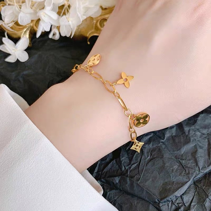 Gelang tangan bunga L harga grosir bisa bayar di tempat