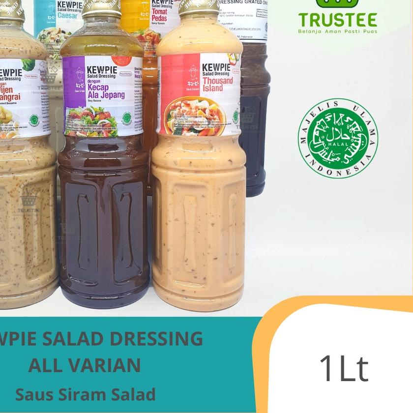 

☺ Kewpie Salad Dressing / Saus Siram Halal 1 liter ◘