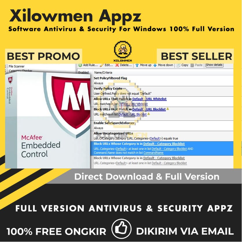 [Full Version] McAfee Embedded Control Pro Security Lifetime Win OS