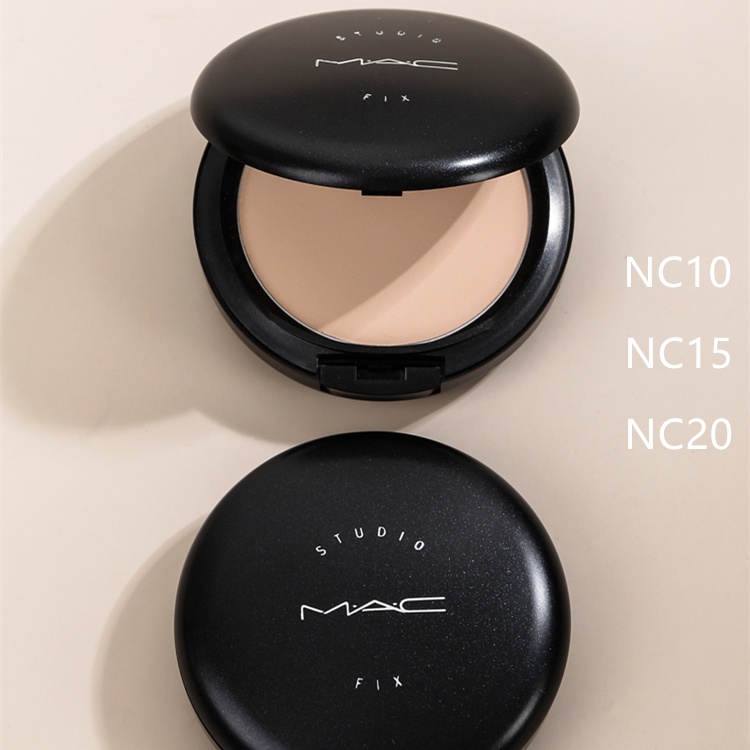 MAC Studio Fix Powder Plus Foundation ORIGINAL 100% Bedak Padat Compact AUTHENTIC NC10/NC15/NC20/  M