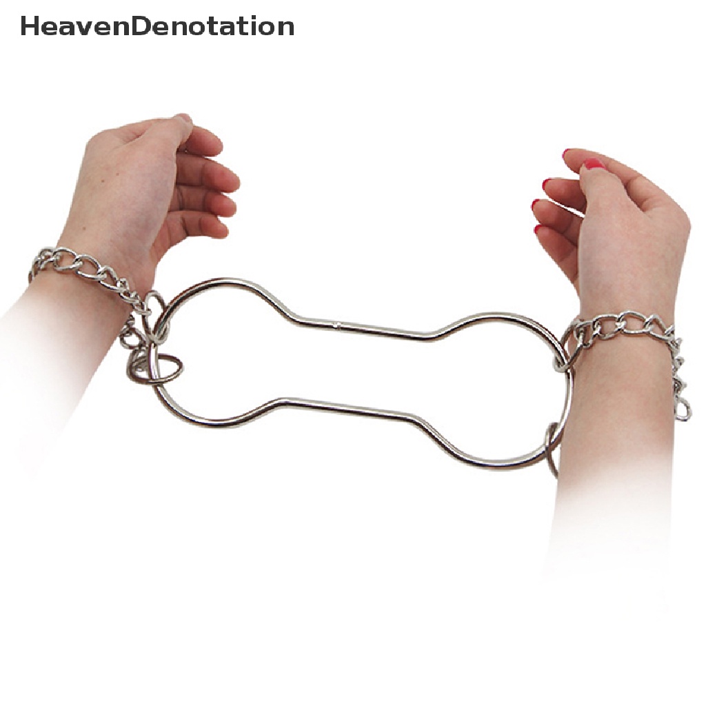[HeavenDenotation] Chain Shackle Escape Manset Tangan - Trik Sulap Warna Silver Panggung Close-Up HDV