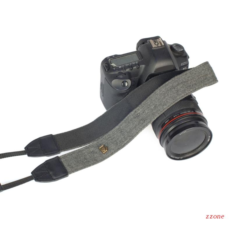 Zzz Tali Leher Bahu Kamera Dapat Disesuaikan Dengan Gesper Konektor Quick Release Dapat Digantung Leher Lanyard Holder Belt