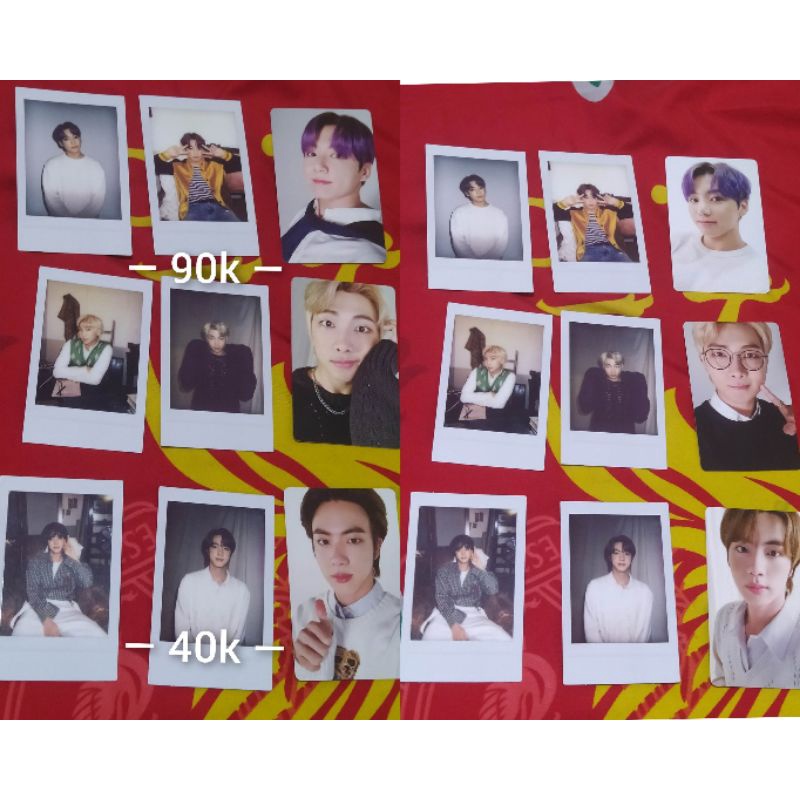 Photocard Pc double side & Polaroid Deco Kit, photostip photofilm Festa d-day calendar d8 postcard d