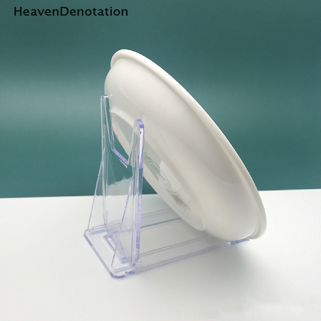[HeavenDenotation] 2pcs Display Kuda-Kuda Adjustable Tempat Piring Plastik Stand Pigura Gambar Rak HDV