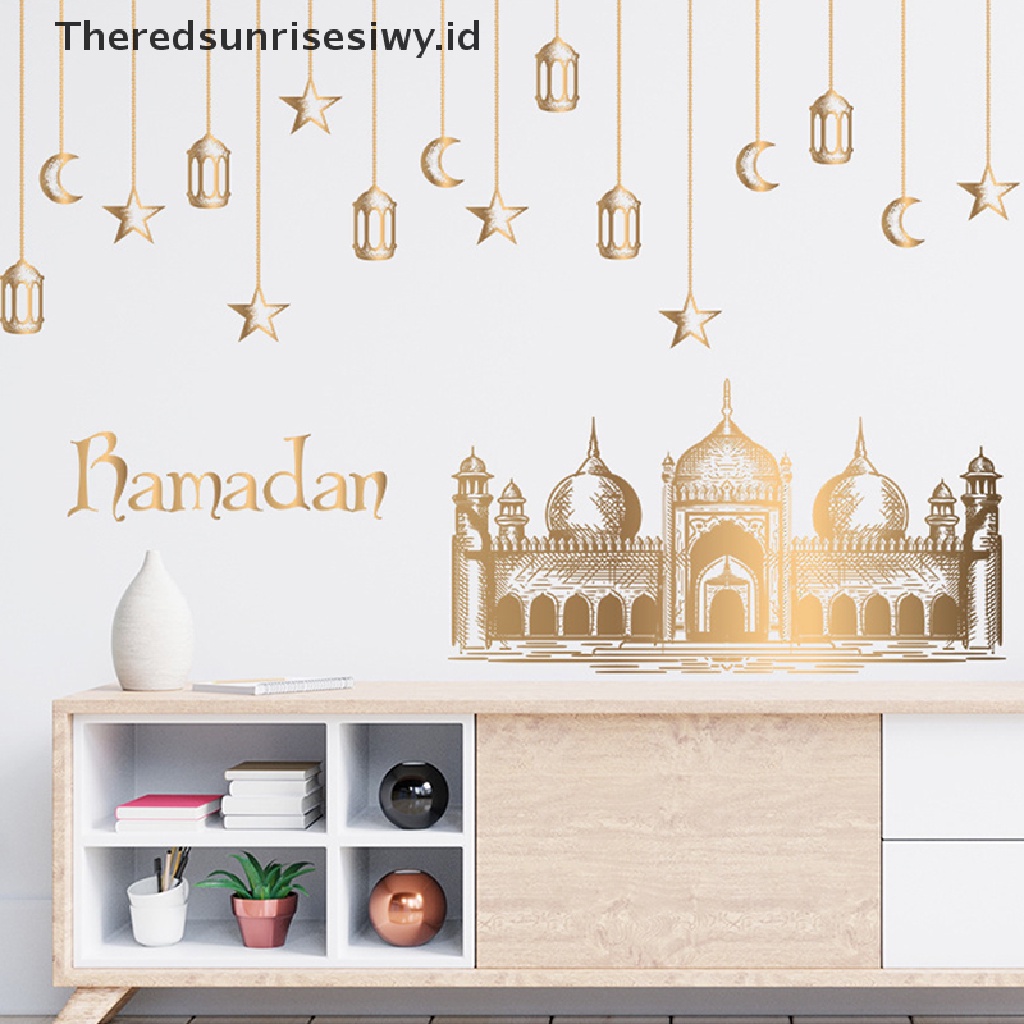 # Baju Lebaran # Stiker Jendela Ramadhan Eid Mubarak Dekorasi Ramadhan Dekorasi Pesta Muslim Islami Idul Adha Ramadan Kareem Wall Stiker~