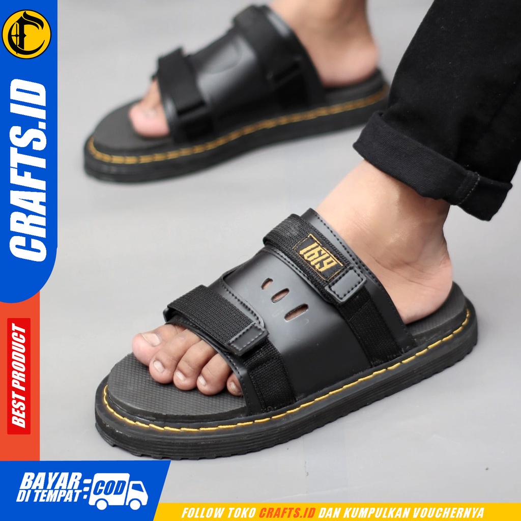 Sandal Gunung Pria Sendal Slide Travelling Terbaru Crafts Liukang