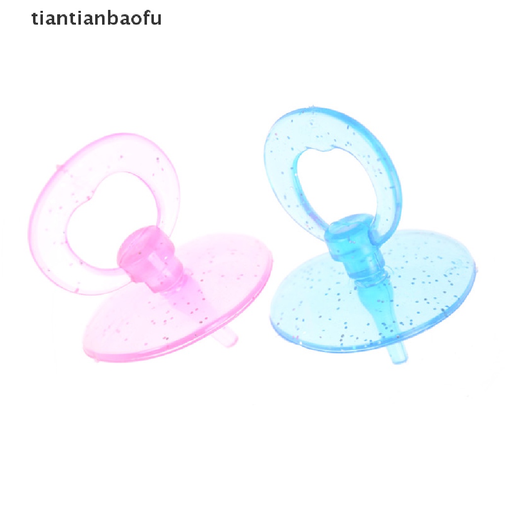 [tiantianbaofu] 2 Pcs Baby Doll Dot Makan Kamar Pembibitan Rumah Boneka Gadis Hadiah Mainan Butik