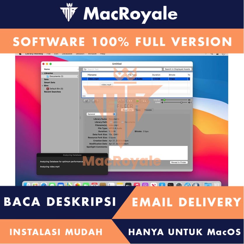 [MacOS] Library Monkey Pro Full Version Lifetime Full Garansi