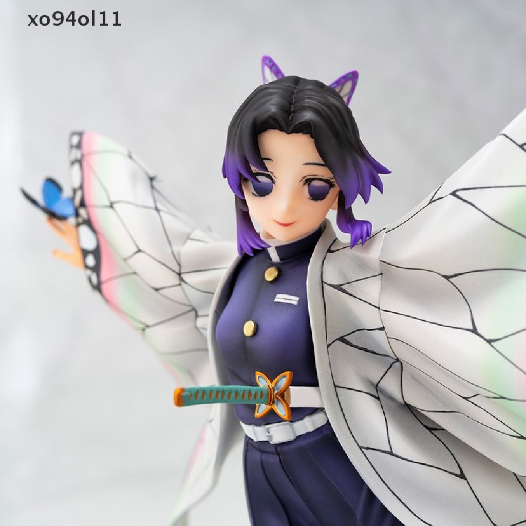 Xo 1Pc 20cm Demon Slayer Anime Figure Kochou Shinobu Action Kimetsu No Yaiba Figure OL