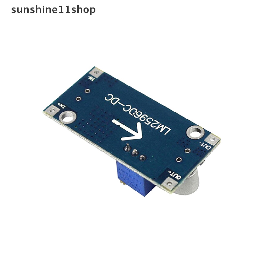 Sho Smart Elektronik LM2596S DC-DC Step-down Power Supply Module 3A Adjustable Step-down Module Regulator Tegangan N