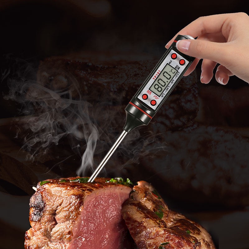 Termometer Makanan TP101 Digital Masak Minyak Air BBQ Food Thermometer