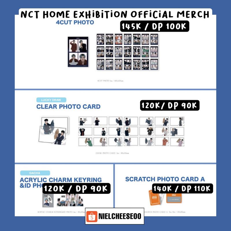 [PO] NCT HOME EXHIBITION OFFICIAL MERCH