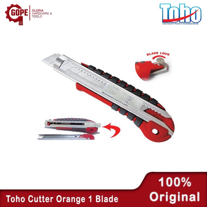 

Cutter Toho Pisau Cutter Red 5 Blades