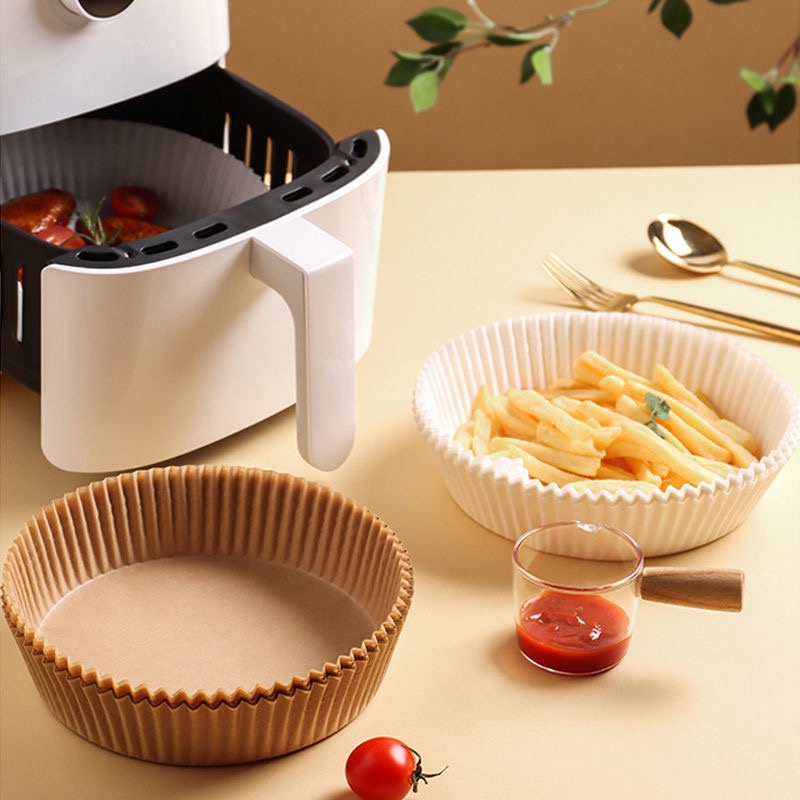 【COD】16.5 CM Air Fryer Silikon Anti Lengket/Air Fryer Silicone Pot/Silikon Bowl Wadah Tray/Pot Air Fryer Silicon Anti Lengket/Air Fryer Bahan Silikon