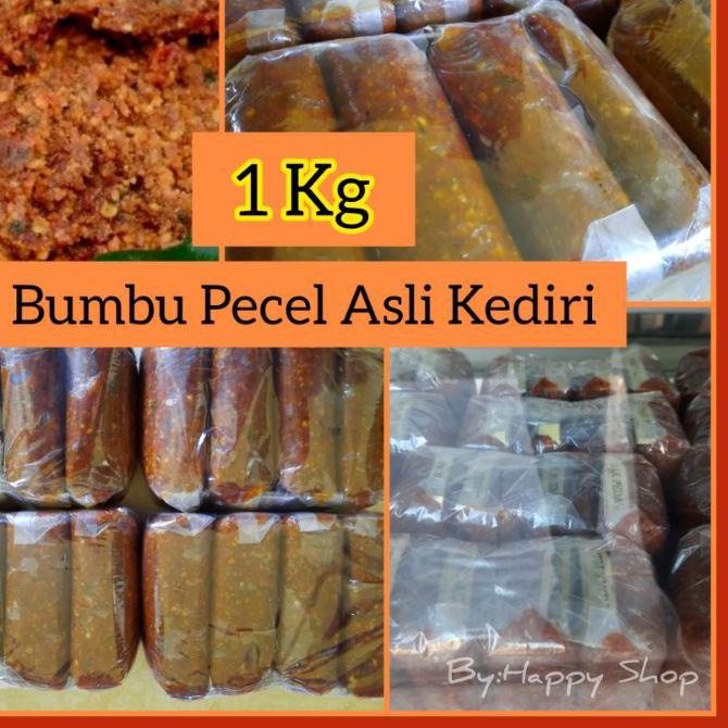 

Promo ⭐✔️ BUMBU SAMBEL PECEL ASLI KEDIRI (PECEL MT KEDIRI) 1 KG
