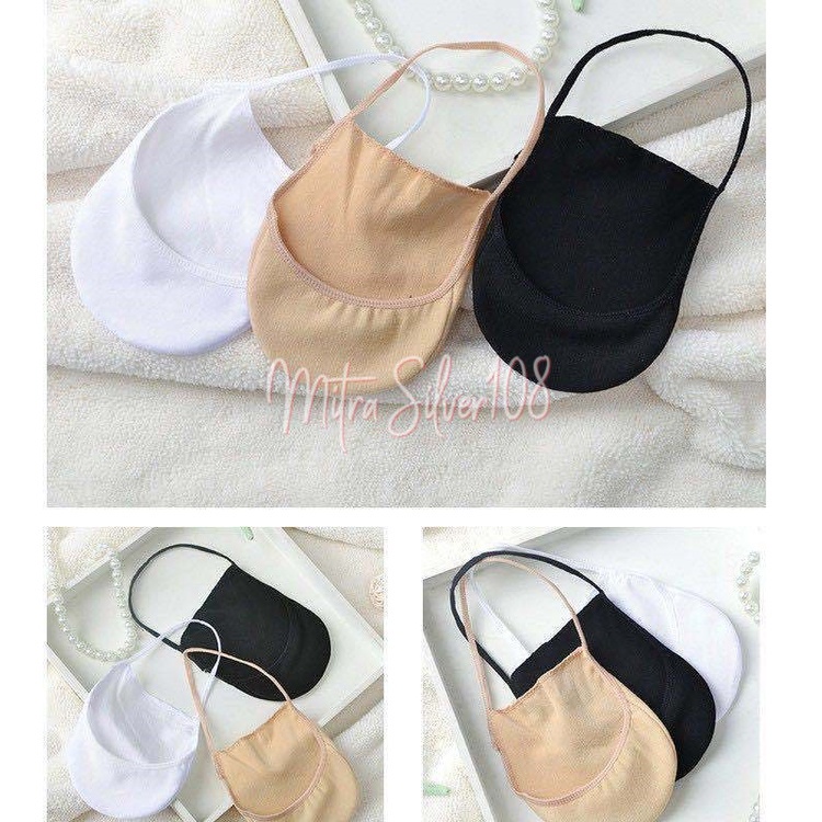 [MS108] KSK 01 - KAOS KAKI PENDEK WANITA MODEL INVISIBLE / HIDDEN SOCK / KAOS KAKI UNTUK SEPATU BALET KANTOR