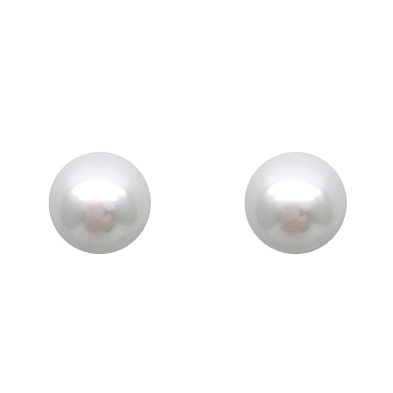 Korea Korea Indah Anting Mutiara Temperamen Perempuan Sederhana Kecil Mini Gaya Dasar Anting Telinga Anting Earrings