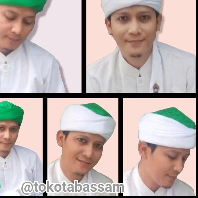 Peci surban |Peci imamah instan Permanen | warna imamah custom request - .. ..