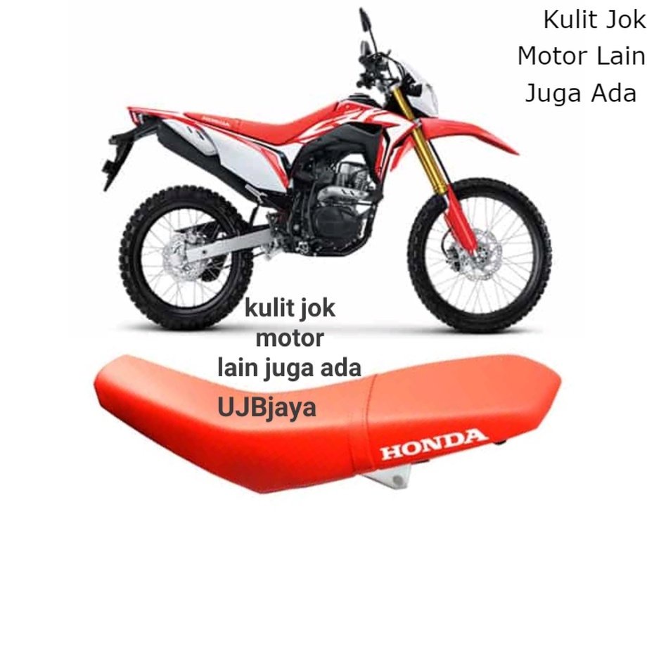 Kulit Jok Motor CRF 150 BAHAN ORI Sarung Jok Motor CRF 150 G5