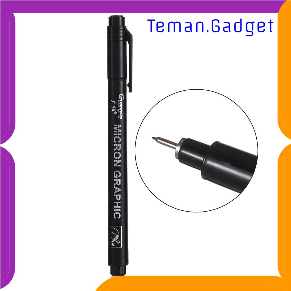 TG - PRW GUANGNA Pena Kuku Nail Art Micron Graphic Pen 0.05mm - GN8050