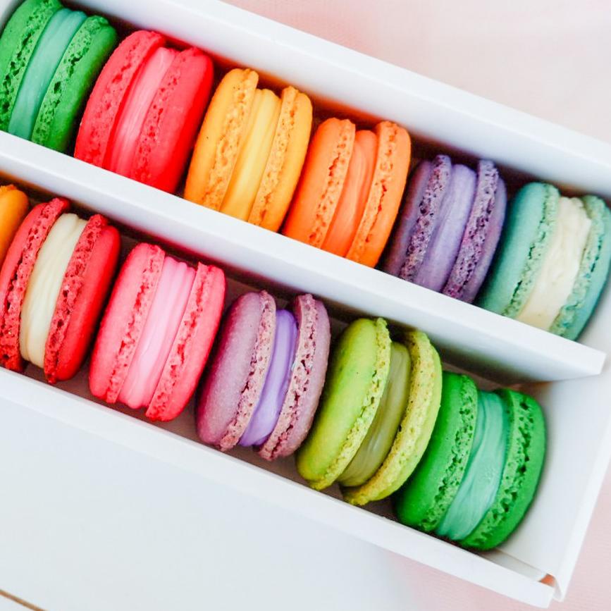 

♔ 10Pcs Reguler Macaron Box ♪