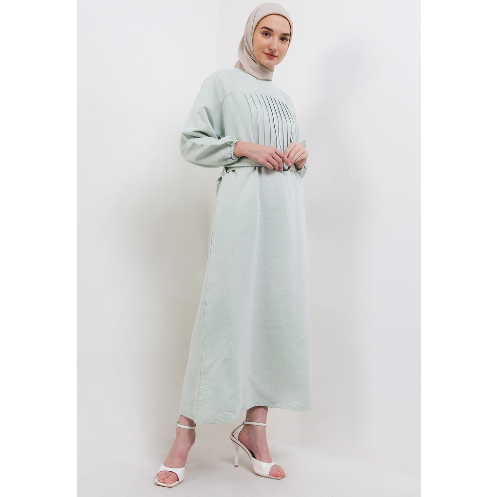 MFMW Gilewska Dress Gamis Hijau