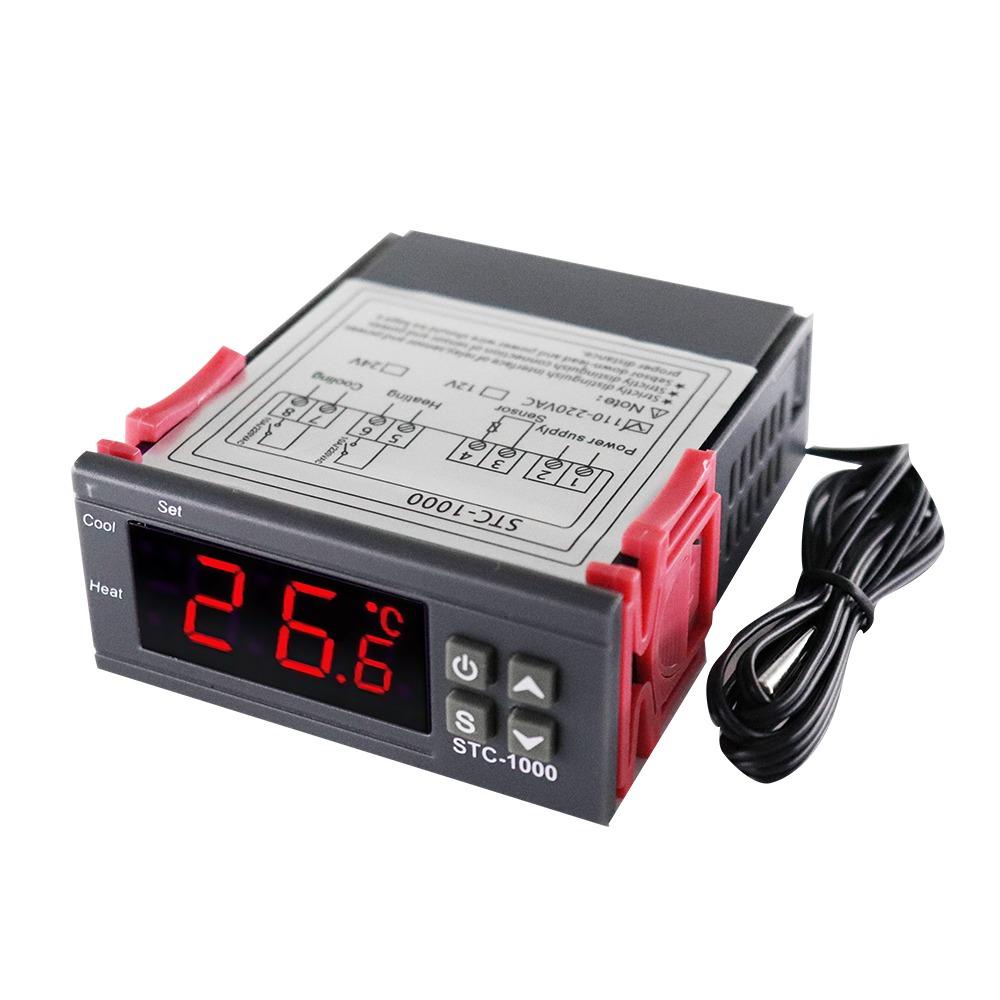 【 ELEGANT 】 Alat Pengatur Suhu Temperatur STC-1000 Temperature Regulator Thermometer Controller Mesin Tetas Hygrometer Controller Thermostat