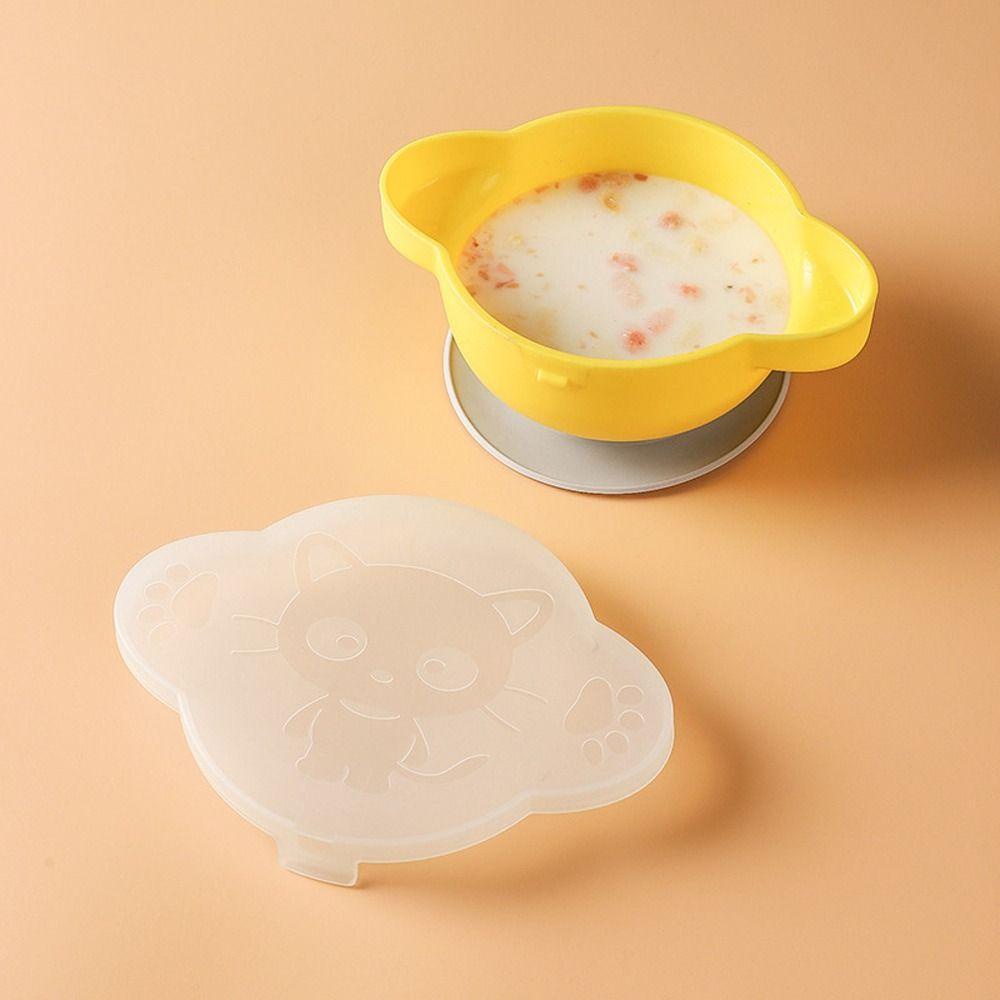 NEEDWAY Needway Mangkuk Makanan Pelengkap Anak Bendable Lovely Cute Baby Spoon Reusable Kids Feeding Product Kids Bowl