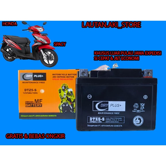 AKI MOTOR HONDA SPACY AKI KERING 100% ORIGINAL