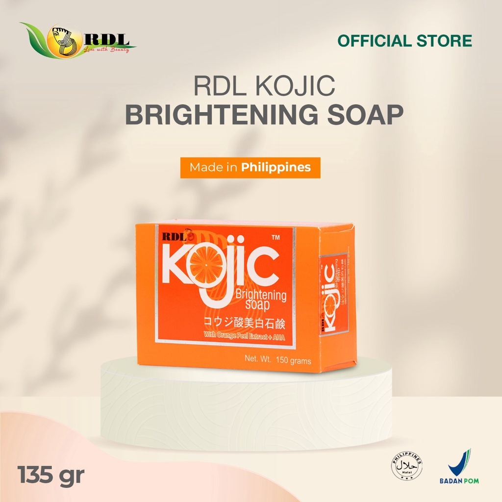 PS RDL Kojic Brightening Soap 150 GR ASLI ORIGINAL RDL