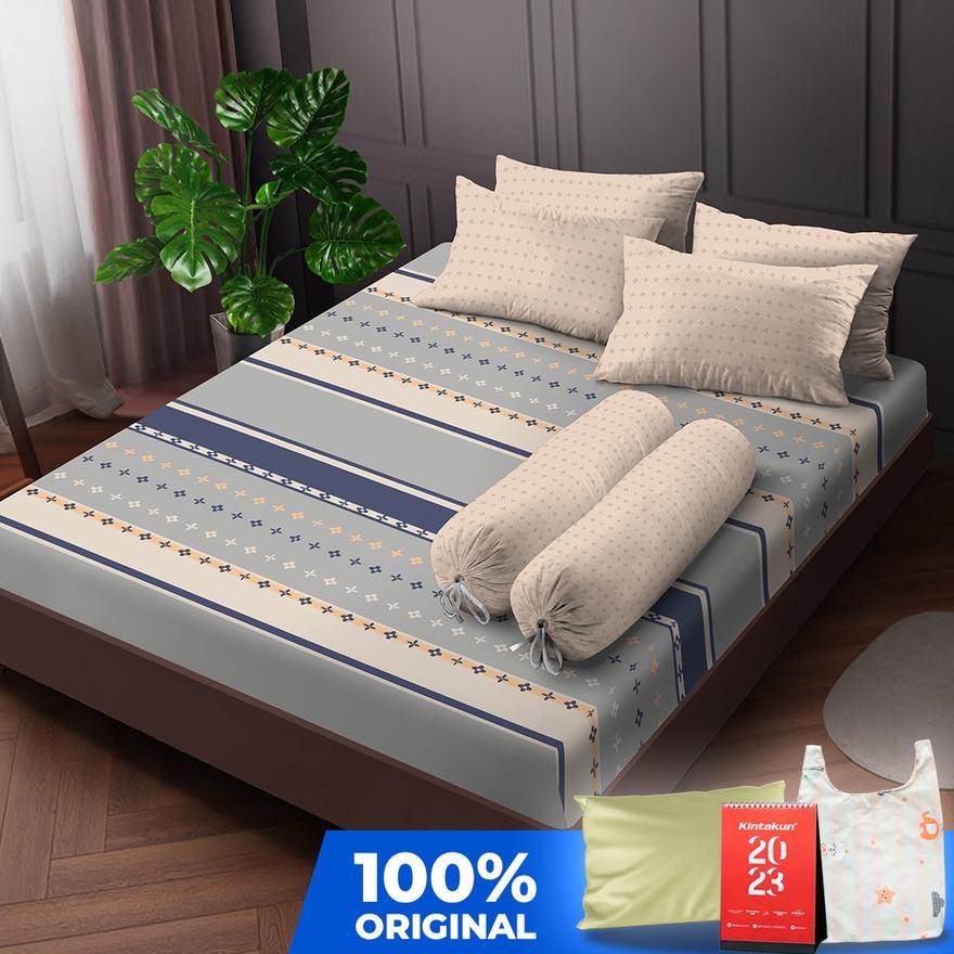 ➲ Kintakun Sprei Flat /200 Madana Aesthetic Dluxe Microtex Krem ☉