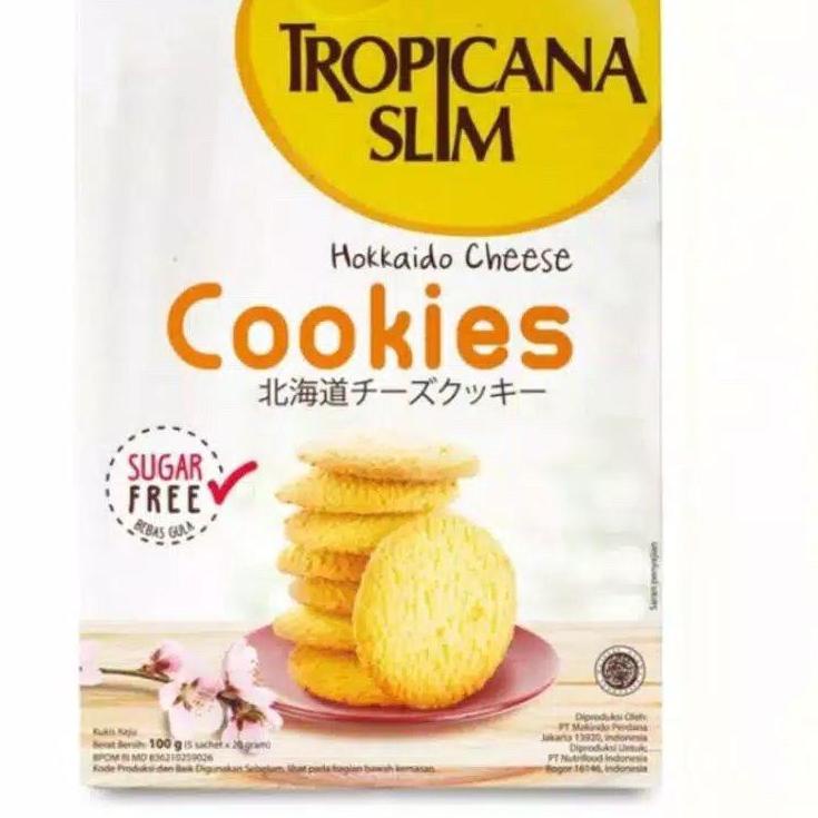 

⚡COD⚡ Tropicana Slim Hokkaido Cheese Cookies 100 gram