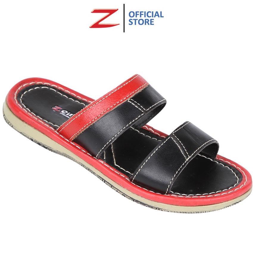 ۝ Zeintin - Sandal Anak Laki Laki Sendal Anak Pria Tali Belakang Bahan Kulit NT ❅