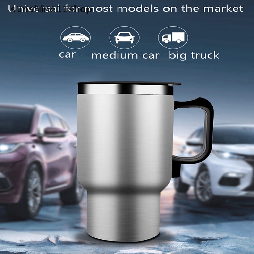 Sho 12V 450ml Stainless Steel Vehicle Heag Cup Ketel Mobil Heag Elektrik N