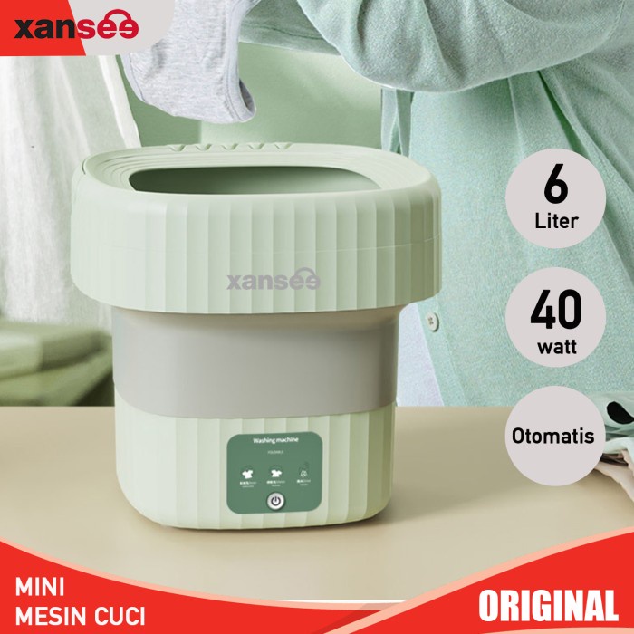 Mesin Cuci Portable XANSE Mesin Cuci Lipat Mini