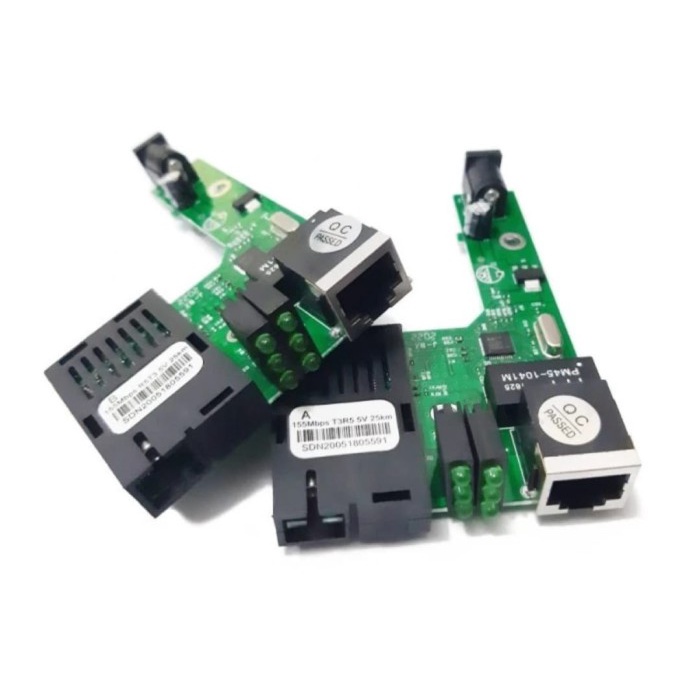 PCB Board NetLINK HTB-3100 A+B Fiber Optic Media Converter