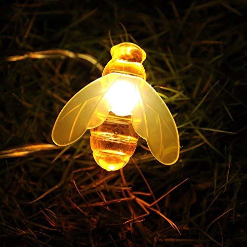 Hot Sale/Lampu String Led Tenaga Baterai Honeybee Fairy String Lights Indoor Pesta Pernikahan Taman Dekorasi