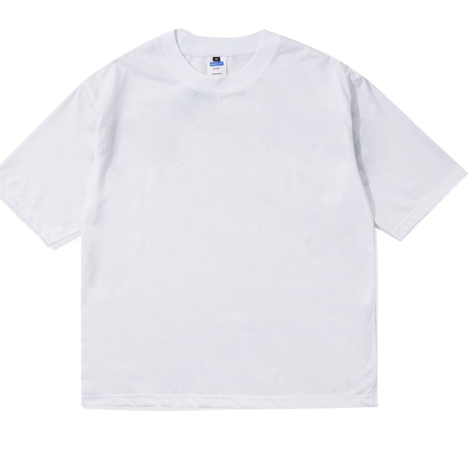 ⅍ T-shirt Oversize | Kaos Polos | Basic | White | Brainsgland ●