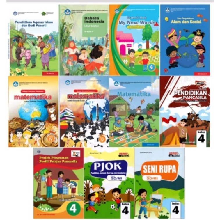 BUKU SISWA SD KELAS 4 KURIKULUM MERDEKA - Kelas 4 SD Kurikulum merdeka