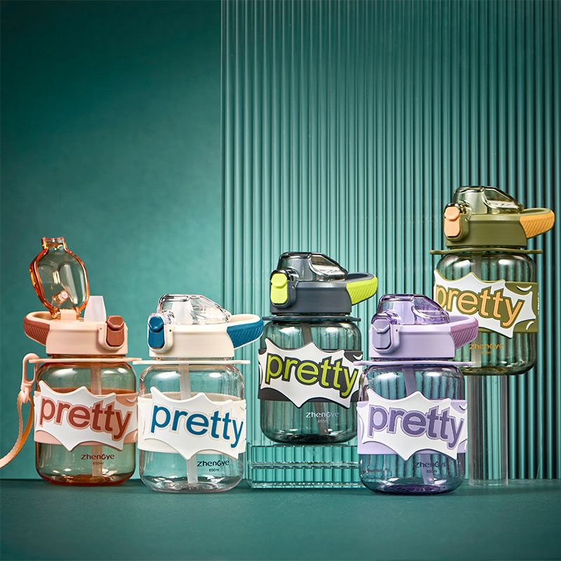 BOTOL MINUM PRETTY 650ml Kode 1856