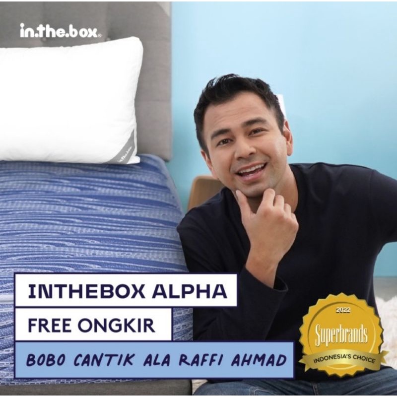 PROMO  GRATIS ONGKIR INTHEBOX Kasur Spring bed bonnel IN THE BOX Alpha - FREE Bantal ukuran in the b
