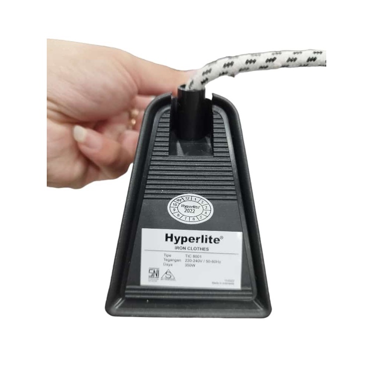 Setrika Hyperlite TIC 8001 low watt | setrika stainless low watt