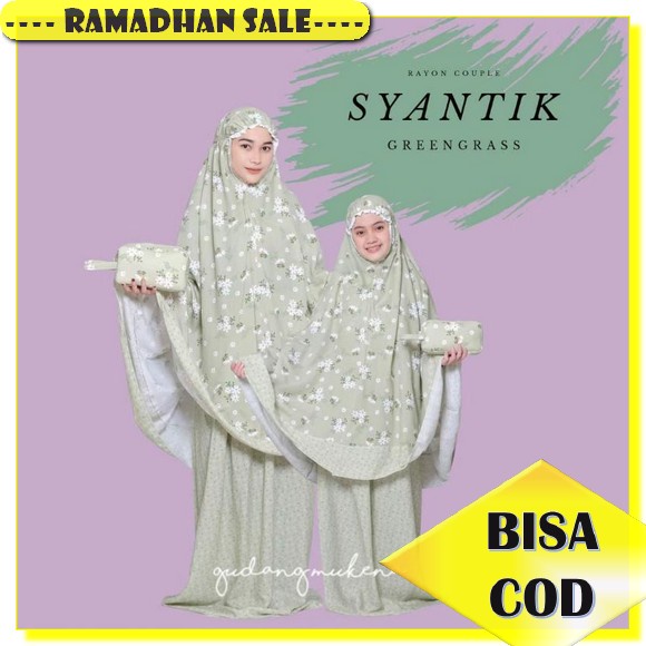 Mukena Dewasa Anak Ibu Bisa Copel Mukena Couple Dewasa Travel Terbaru 2021 Mukenah Wanita Ibu Dan An