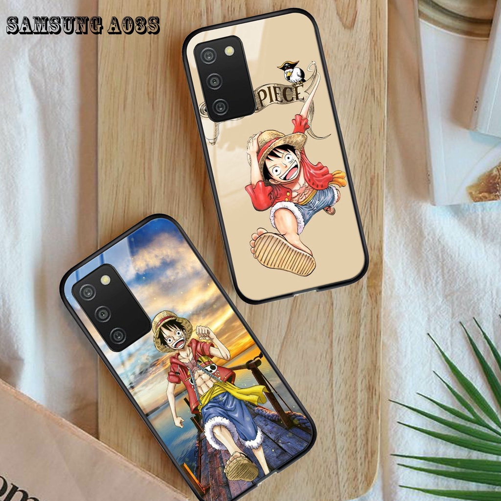 NEW Hardcase 2d Glossy Motif Samsung A03S-Hardcase 2d Glossy  SAMSUNG A03S - Softcase kaca karakter 