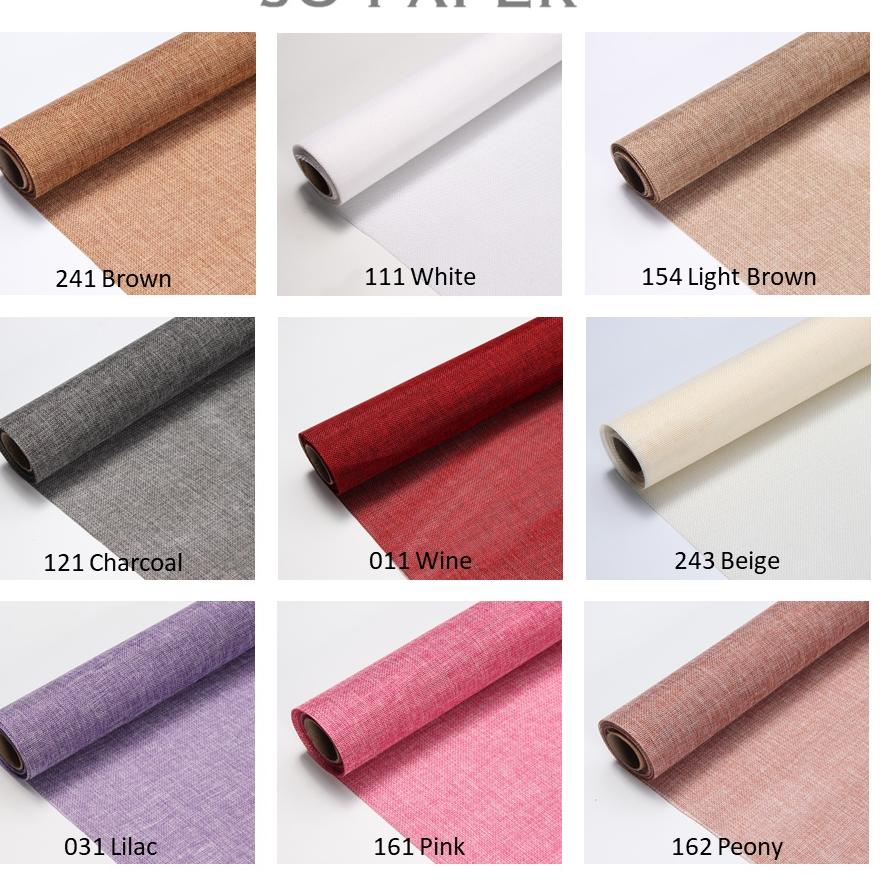 

Hot Price Flower Wrapping Paper Jute Korea / Karung Goni / Mesh Roll / Kertas Buket Bunga Florist